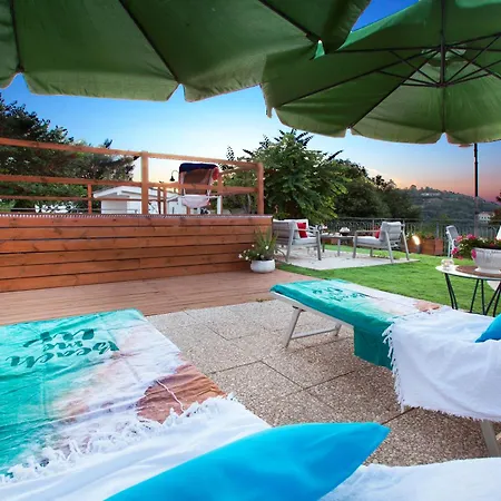 Indipendente Panoramica, Terrazze E Giardino *
